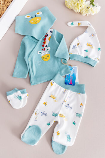 لباس خروجی بیمارستان نوزاد پسرانه  Babymod با کد Babymod-DM1B6579063100