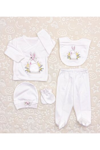 لباس خروجی بیمارستان نوزاد دخترانه  yukobaby bebeğiniz için en doğalı با کد ZP5525