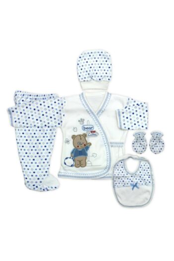 لباس خروجی بیمارستان نوزاد پسرانه  Baby Bakkal با کد BB106773