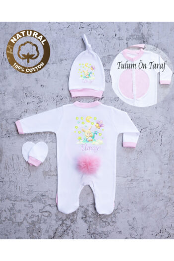 لباس خروجی بیمارستان نوزاد دخترانه  yzc home size dair... با کد YzcTVk1059