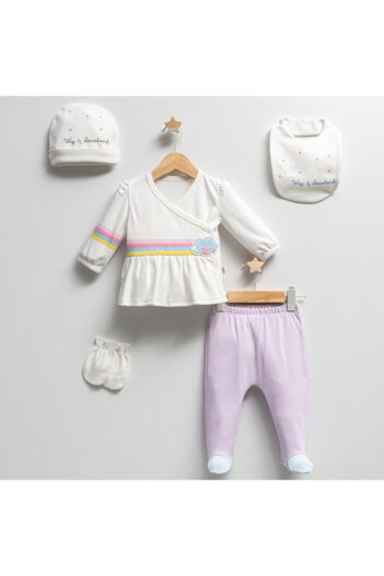 لباس خروجی بیمارستان نوزاد دخترانه  DIDuStore با کد 4385T