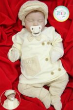 لباس خروجی بیمارستان نوزاد پسرانه بچه شناسی Bebeloji Baby با کد 1257