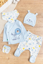 لباس خروجی بیمارستان نوزاد پسرانه  Babymod با کد Babymod-DM1B85301215