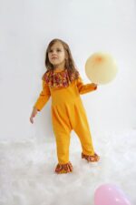 رامپر و سرهمی نوزاد دخترانه بچه های پارلا Parla Kids با کد TLM-0050