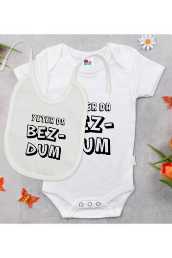 بادی نوزاد زیردکمه دار پسرانه – دخترانه  Bitmeyen Kartuş با کد Bitmeyen125741