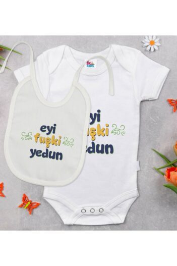 بادی نوزاد زیردکمه دار پسرانه – دخترانه  Bitmeyen Kartuş با کد Bitmeyen125844