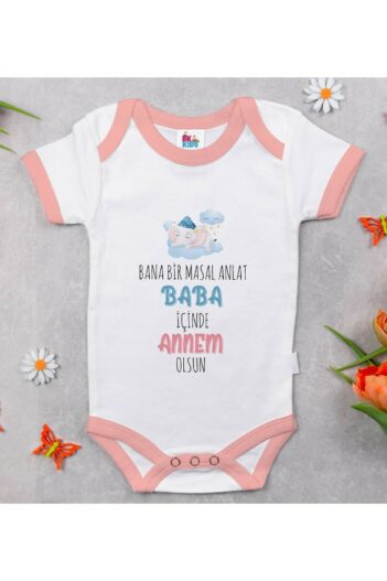 بادی نوزاد زیردکمه دار دخترانه  Bitmeyen Kartuş با کد Bitmeyen124349