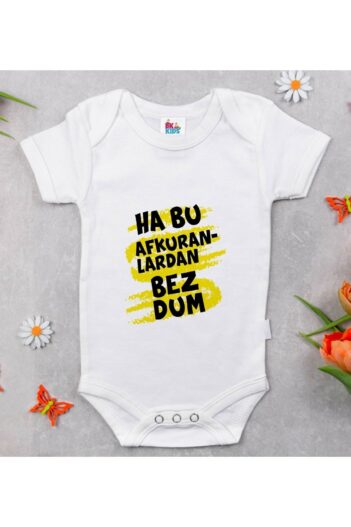 بادی نوزاد زیردکمه دار پسرانه – دخترانه  Bitmeyen Kartuş با کد Bitmeyen123892