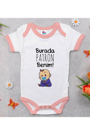 بادی نوزاد زیردکمه دار پسرانه – دخترانه  Bitmeyen Kartuş با کد Bitmeyen123151