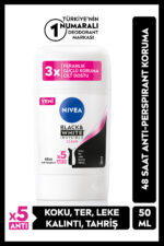 دئودورانت ve Roll On زنانه نیووا  با کد Nivea Bayan Invisible Black White Clear