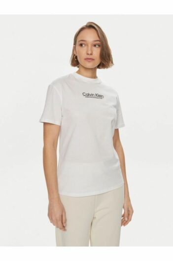 تیشرت زنانه کالوین کلین Calvin Klein با کد K20K207005.YAF
