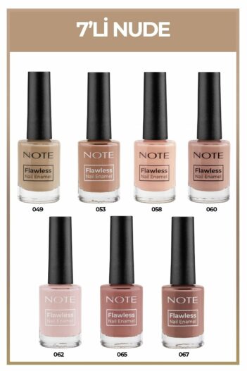 لاک ناخن  آرایشی بهداشتی نوت Note Cosmetics با کد NAIL FLAWLESS SET-7