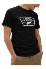 تیشرت زنانه ونس Vans با کد vans-full-patch-back-blk-wht-tisort-vn00