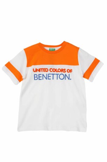 تیشرت پسرانه بنتون Benetton با کد 9202-Beyaz