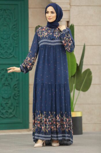 لباس بلند – لباس مجلسی زنانه نوا استایل Neva Style با کد ANT-50095