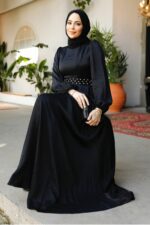 لباس بلند – لباس مجلسی زنانه نوا استایل Neva Style با کد ANT-23301