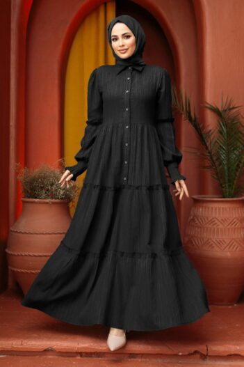 لباس بلند – لباس مجلسی زنانه نوا استایل Neva Style با کد ALK-4421