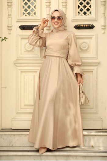 لباس بلند – لباس مجلسی زنانه نوا استایل Neva Style با کد BSL-5983