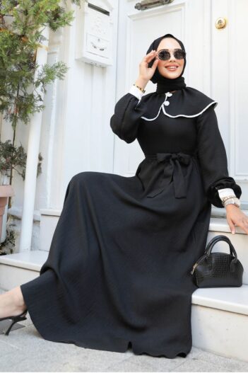 لباس بلند – لباس مجلسی زنانه نوا استایل Neva Style با کد BSL-60881