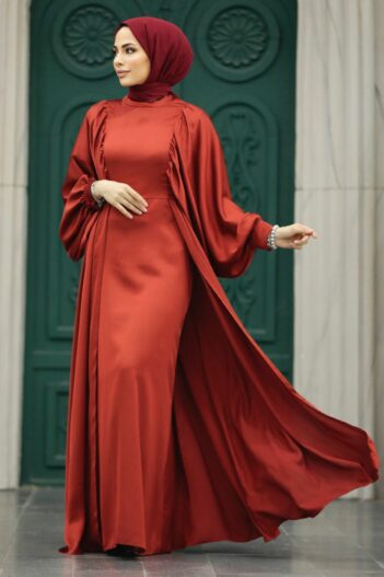 لباس بلند – لباس مجلسی زنانه نوا استایل Neva Style با کد ARM-60201