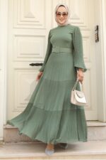 لباس بلند – لباس مجلسی زنانه نوا استایل Neva Style با کد OZD-3590