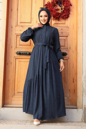 لباس بلند – لباس مجلسی زنانه نوا استایل Neva Style با کد BSL-60931