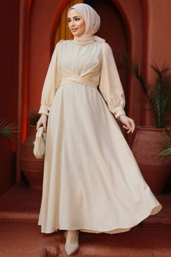 لباس بلند – لباس مجلسی زنانه نوا استایل Neva Style با کد TBL-3034