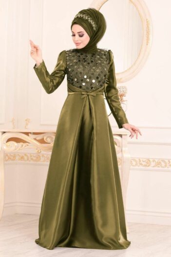 لباس بلند – لباس مجلسی زنانه نوا استایل Neva Style با کد HN-3755