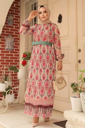 لباس بلند – لباس مجلسی زنانه نوا استایل Neva Style با کد OZD-3536