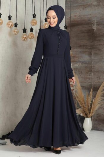 لباس بلند – لباس مجلسی زنانه نوا استایل Neva Style با کد OZD-2703