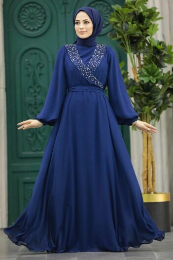 لباس بلند – لباس مجلسی زنانه نوا استایل Neva Style با کد PPL-22153