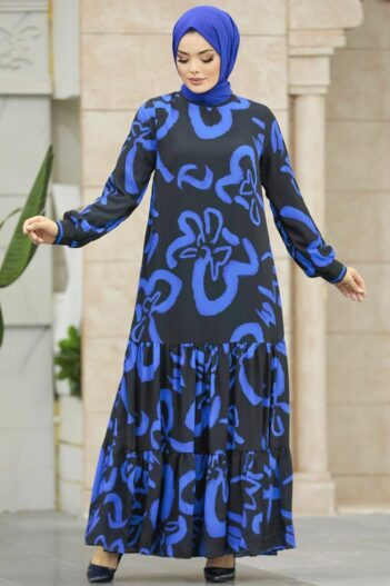 لباس بلند – لباس مجلسی زنانه نوا استایل Neva Style با کد PU-12437
