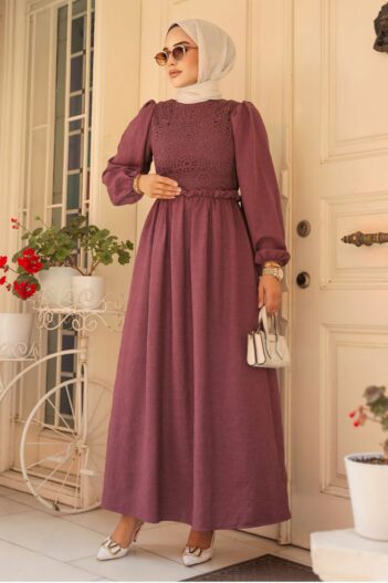 لباس بلند – لباس مجلسی زنانه نوا استایل Neva Style با کد BSL-59861