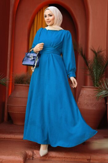 لباس بلند – لباس مجلسی زنانه نوا استایل Neva Style با کد TBL-3034