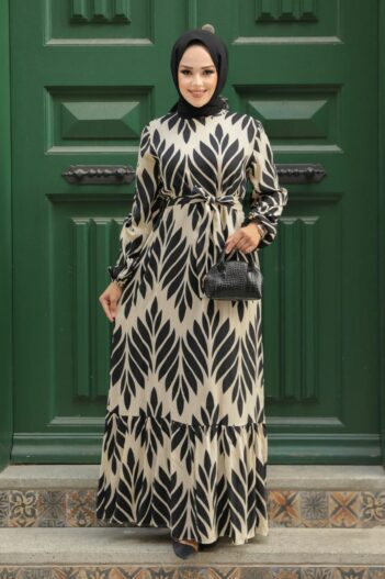 لباس بلند – لباس مجلسی زنانه نوا استایل Neva Style با کد ANT-23432
