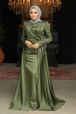 لباس بلند – لباس مجلسی زنانه نوا استایل Neva Style با کد OZD-43381