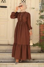 لباس بلند – لباس مجلسی زنانه نوا استایل Neva Style با کد MMR-6731