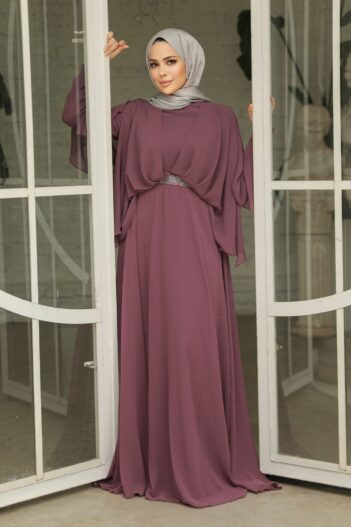 لباس بلند – لباس مجلسی زنانه نوا استایل Neva Style با کد FY-25891