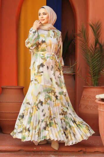 لباس بلند – لباس مجلسی زنانه نوا استایل Neva Style با کد OZD-4539