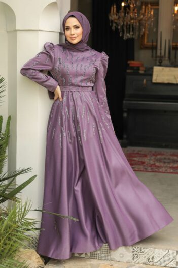 لباس بلند – لباس مجلسی زنانه نوا استایل Neva Style با کد PC-51891