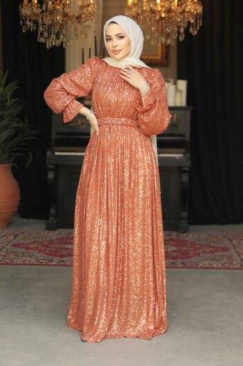 لباس بلند – لباس مجلسی زنانه نوا استایل Neva Style با کد OZD-44961