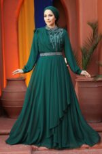 لباس بلند – لباس مجلسی زنانه نوا استایل Neva Style با کد FY-25885