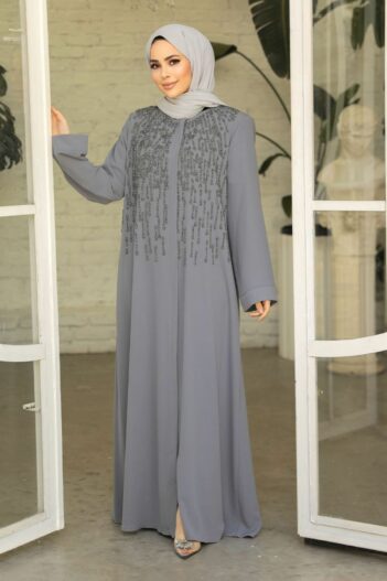 لباس بلند – لباس مجلسی زنانه نوا استایل Neva Style با کد TYCE1DD5BA79673D30