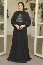 لباس بلند – لباس مجلسی زنانه نوا استایل Neva Style با کد FY-25886