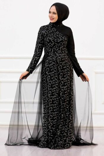 لباس بلند – لباس مجلسی زنانه نوا استایل Neva Style با کد ARM-5345