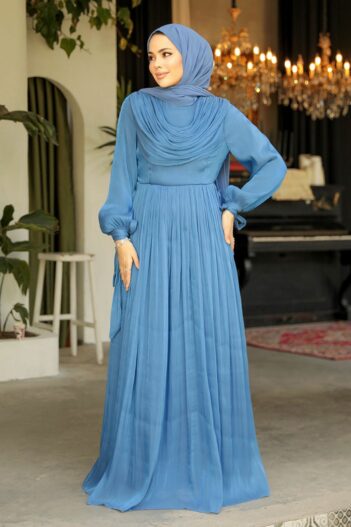لباس بلند – لباس مجلسی زنانه نوا استایل Neva Style با کد OZD-44591