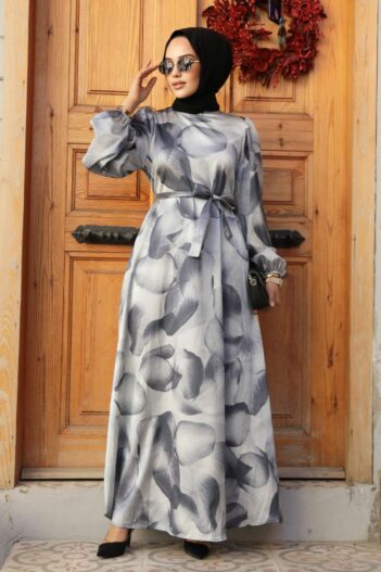 لباس بلند – لباس مجلسی زنانه نوا استایل Neva Style با کد ANT-23424