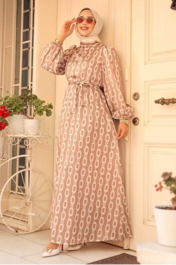 لباس بلند – لباس مجلسی زنانه نوا استایل Neva Style با کد ANT-23422