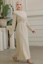 لباس بلند – لباس مجلسی زنانه نوا استایل Neva Style با کد MMR-664