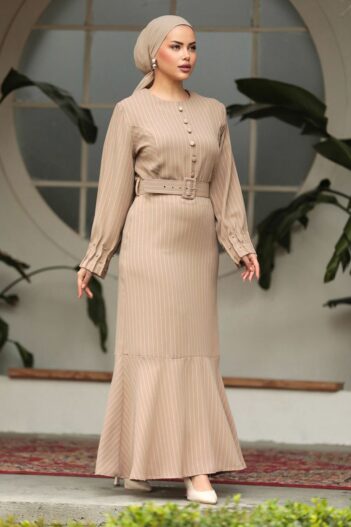 لباس بلند – لباس مجلسی زنانه نوا استایل Neva Style با کد HZG-57452